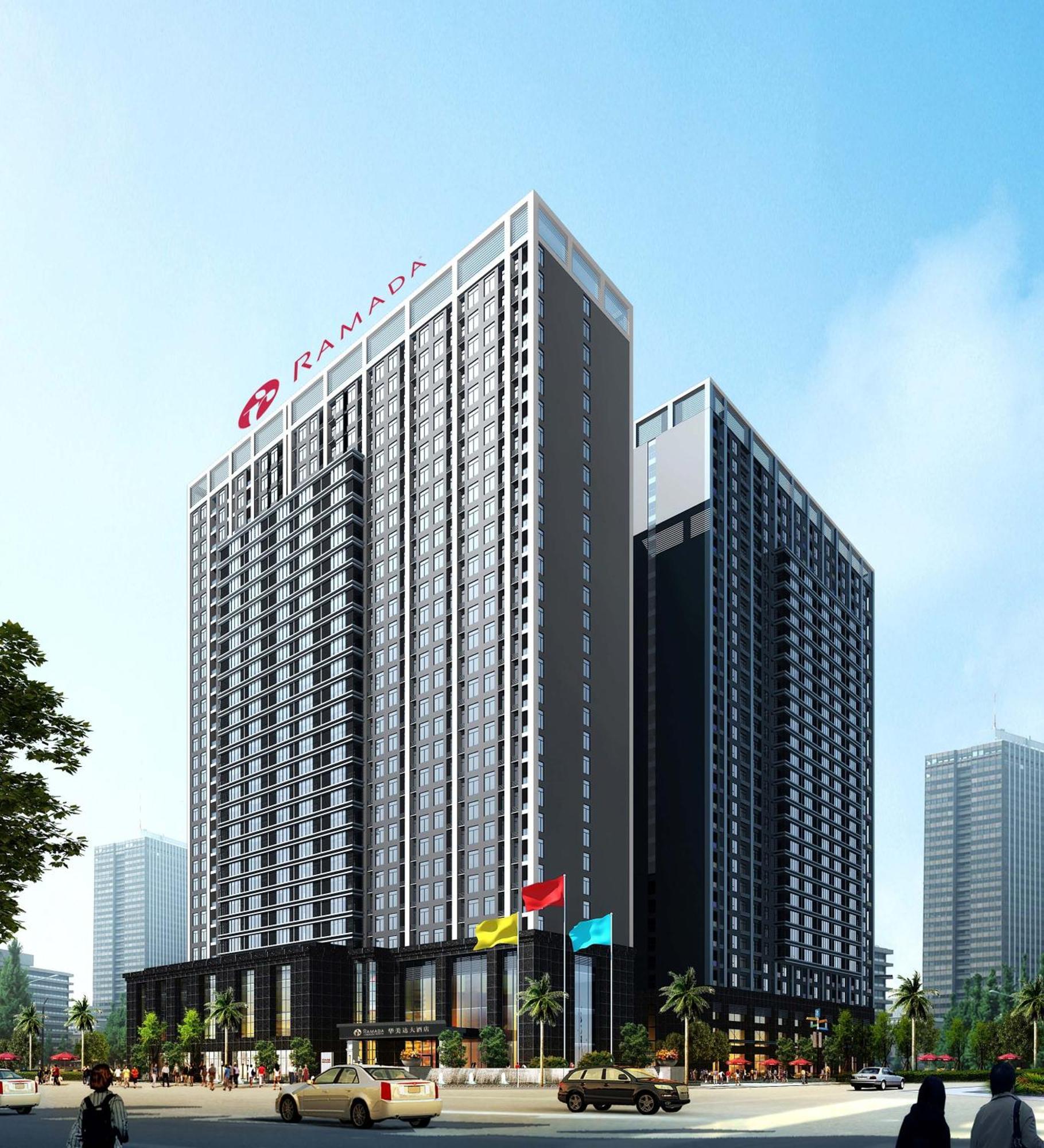 Отель Ramada Chengdu North Экстерьер фото
